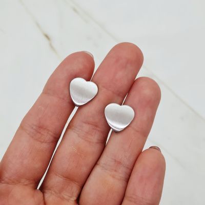 AROS CHAPON CORAZON LISO - Imagen 1