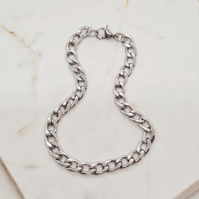 PULSERA CUBANA MEDIANA 1,6 mm - Imagen 1