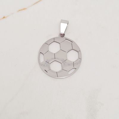DIJE PELOTA DE FUTBOL CALADA - Imagen 1