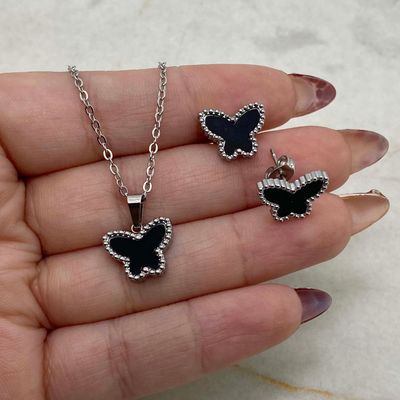 CONJUNTO MACIZO - MARIPOSA NEGRA - Imagen 1