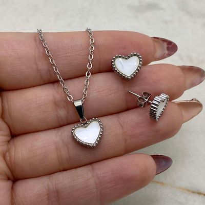 CONJUNTO MACIZO - CORAZON BLANCO - Imagen 1