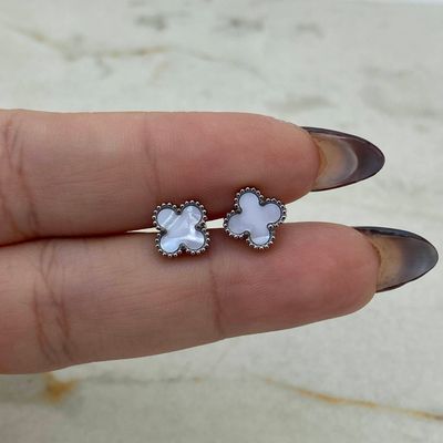 AROS VAN CLEEF CHICO - BLANCO - Imagen 1