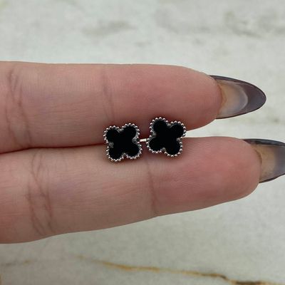 AROS VAN CLEEF CHICO - NEGRO - Imagen 1