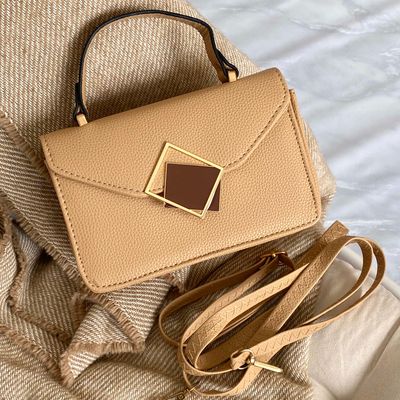 CARTERA OLIVIA BEIGE - Imagen 1