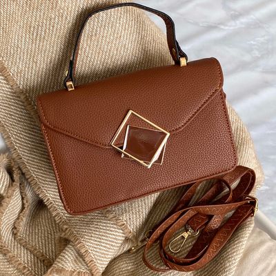 CARTERA OLIVIA MARRON - Imagen 1