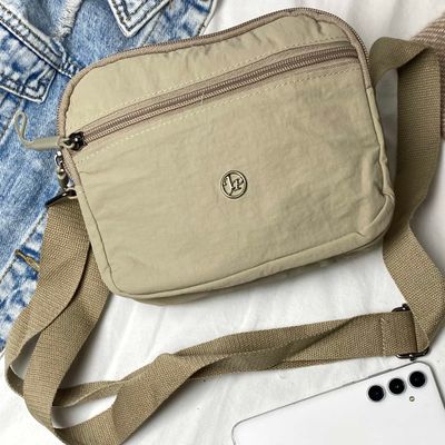 CARTERA YAIZA BEIGE - Imagen 1