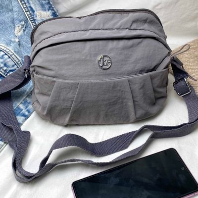 CARTERA TEODORA GRIS MORADO - Imagen 1