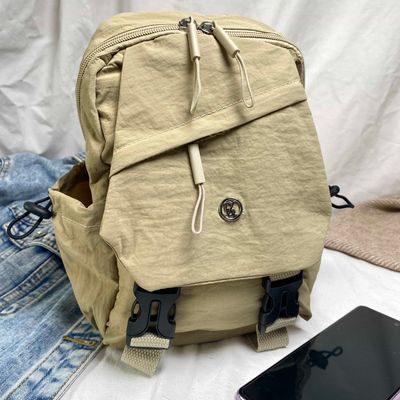 MOCHILA ARIANA BEIGE - Imagen 1
