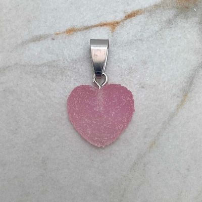 DIJE SUGAR - CORAZON ROSA - Imagen 1