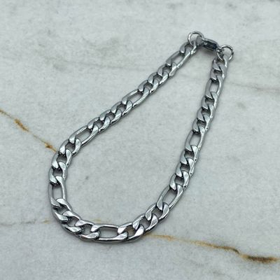 PULSERA CUBANA COMBINADA 1,4 mm - Imagen 1