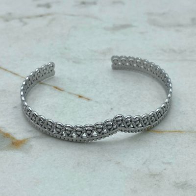 PULSERA ESCLAVA ABIERTA MACIZA - TIFFANY - Imagen 1