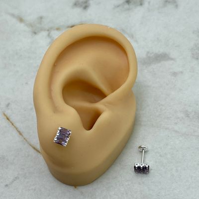 ABRIDOR DE PLATA - TRIPLE CUBIC VIOLETA - Imagen 1