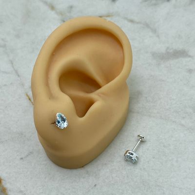 ABRIDOR DE PLATA - CUBIC GOTA CELESTE - Imagen 1